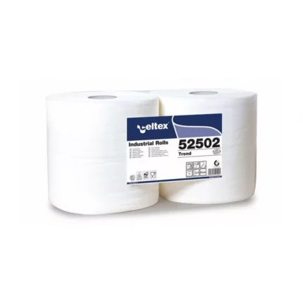 Celtex Trend ipari törlő cellulóz, 2 réteg, 272m, 800 lap, 26,5x34cm, 2 tekercs/zsugor