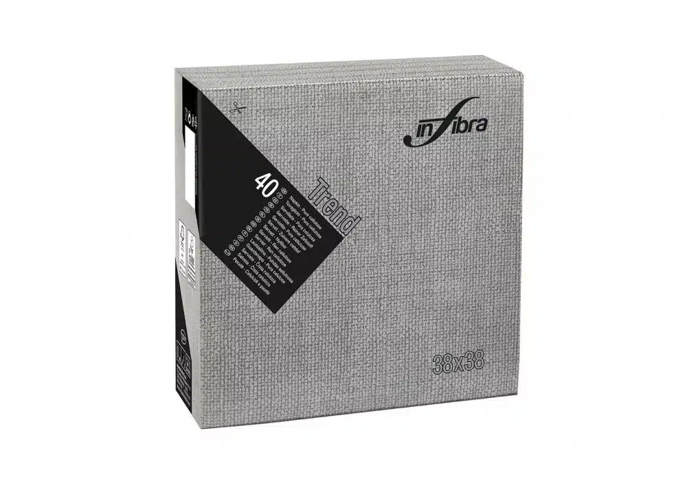 infibra-szalveta-38x38cm-trend-trama-antracit-2-reteg-40-lap-csomag Infibra Szalvéta 38x38cm Trend Trama antracit 2 réteg 40 lap/csomag