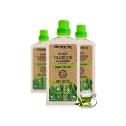 HT.Organikus felmosószer green tea herbal illat Cleaneco 1L
