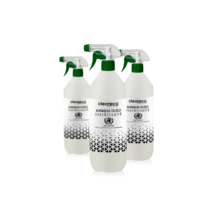 IP.Alkoholos felület fertőtlenítő Cleaneco 1l szórófejjel