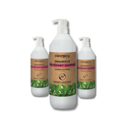 IP. folyékony szappan organikus Cleaneco, 1L pumpás