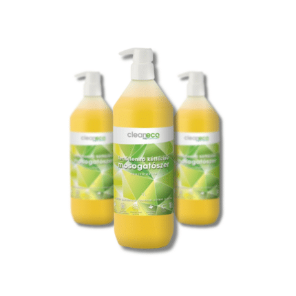 IP.Kétfázisú fertőtlenítő mosogatószer Cleaneco 1L pumpás