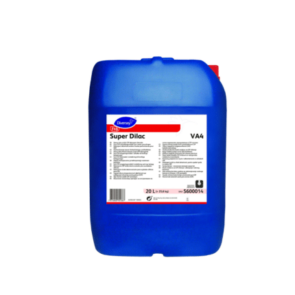 Super Dilac Nagyteljesítményű, savas, lerakódást eltávolító CIP tisztítószer VA4 20LSuper Dilac Nagyteljesítményű, savas, lerakódást eltávolító CIP tisztítószer VA4 20L