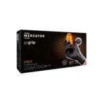 MERCATOR gogrip (black) Nitril kesztyű 50db/doboz