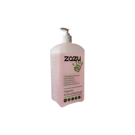 Zazu Higiénés Kézfertőtlenítő gél pumpás adagolóval 1000 ml