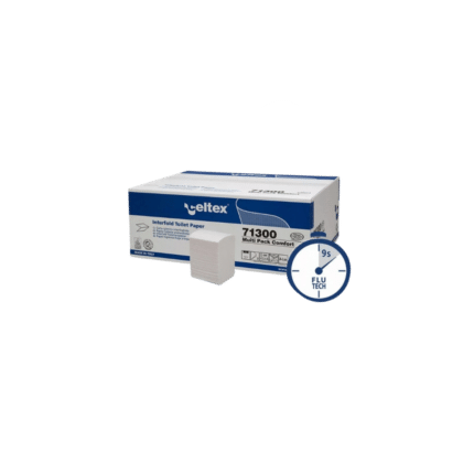 Celtex Multi Pack hajtogatott toalettpapír cellulóz 2 réteg, 11x18cm, 36x250 lap