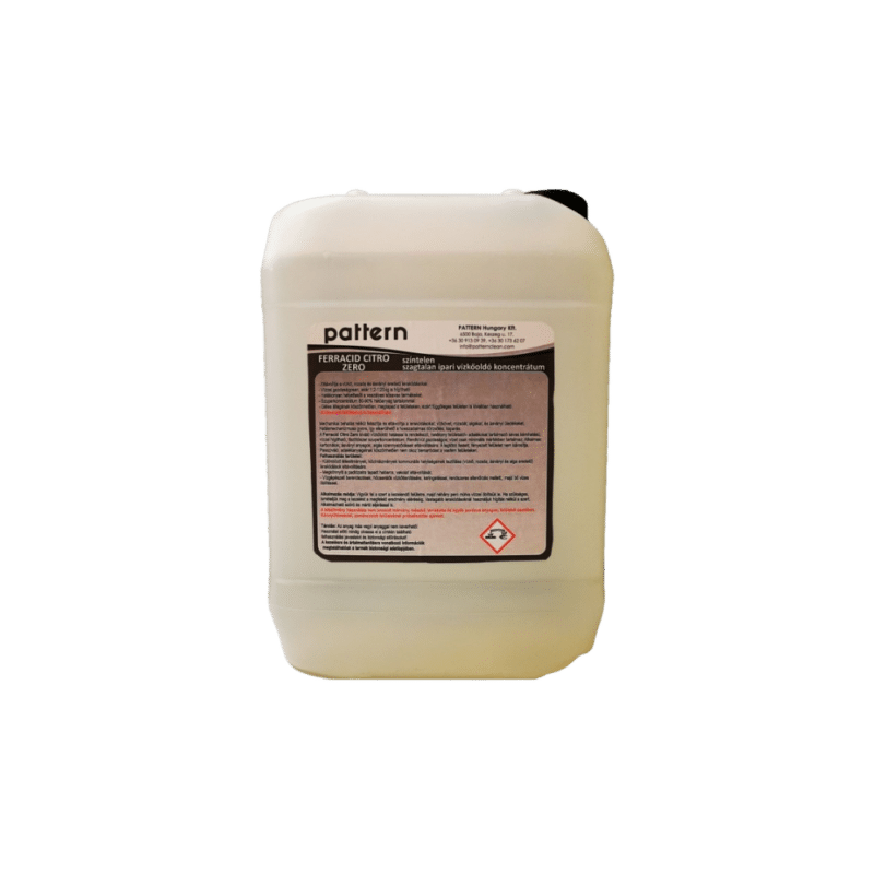 Ferracid Citro Zero színtelen ipari vízkőoldó koncentrátum