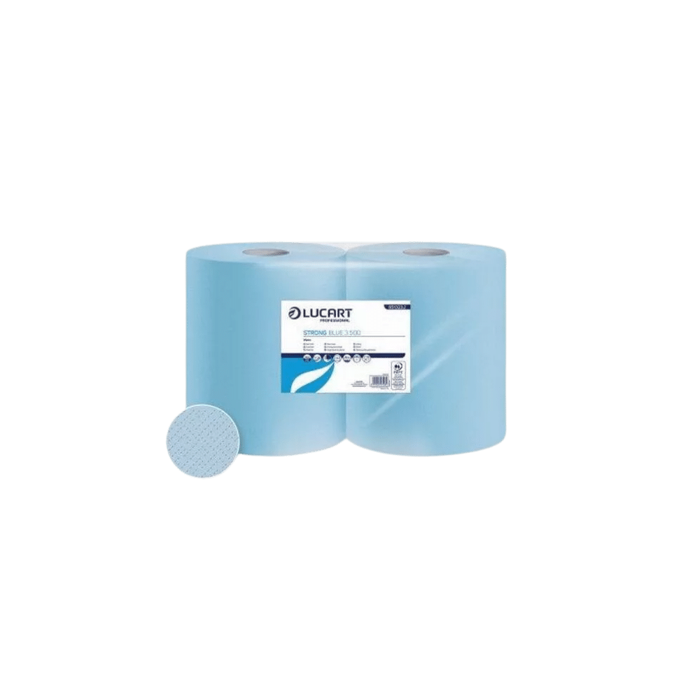 lucart-strong-blue-3-500-ipari-torlokendo-3-retegu-500-lap-2-tekercs-zsugor Lucart Strong Blue 3.500 ipari törlőkendő, 3 rétegű, 500 lap, 2 tekercs/zsugor