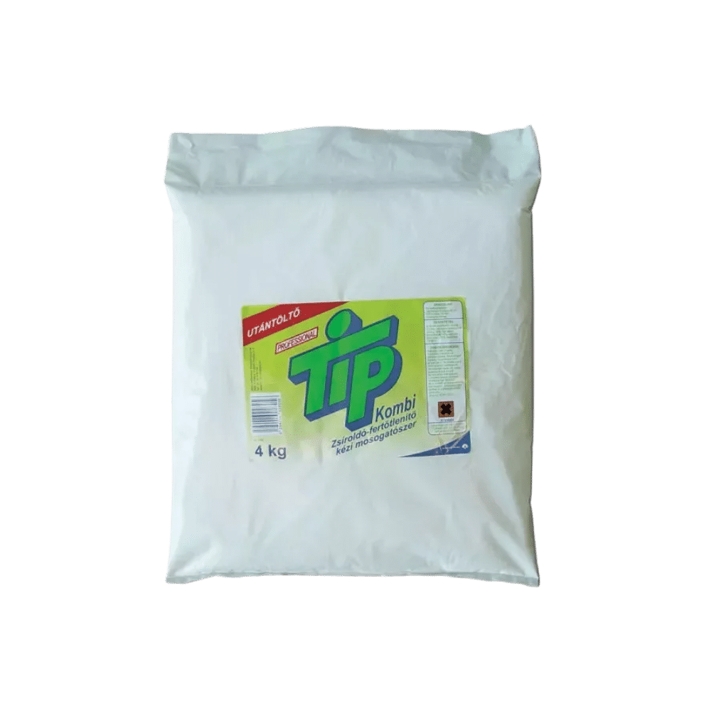 tip-kombi-professional-fertotlenito-kezi-mosogatopor-zsakos-utantolto-4kg TIP Kombi Professional Fertőtlenítő kézi mosogatópor zsákos utántöltő 4kg