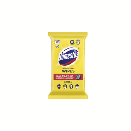 Domestos Fertőtlenítő Törlőkendő 60db-os Lemon