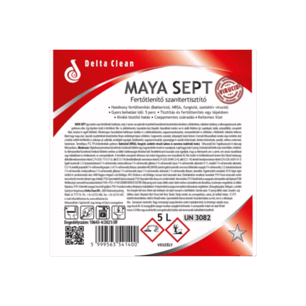 Maya Sept fertőtlenítő szanitertisztító 750ml-2