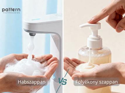 Habszappan vs. folyékony szappan